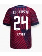 RB Leipzig Xaver Schlager #24 Venkovní Dres 2023-24 Krátký Rukáv